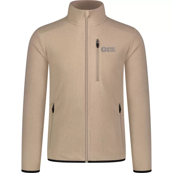  Hanorac ușor pentru bărbați din fleece NORDBLANC QUARRY NBSFM8372 BEJ 