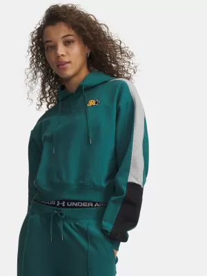 Hanorac de dama UNDER ARMOUR SPORT TERRY TREND HOODIE 6009705-338 VERDE