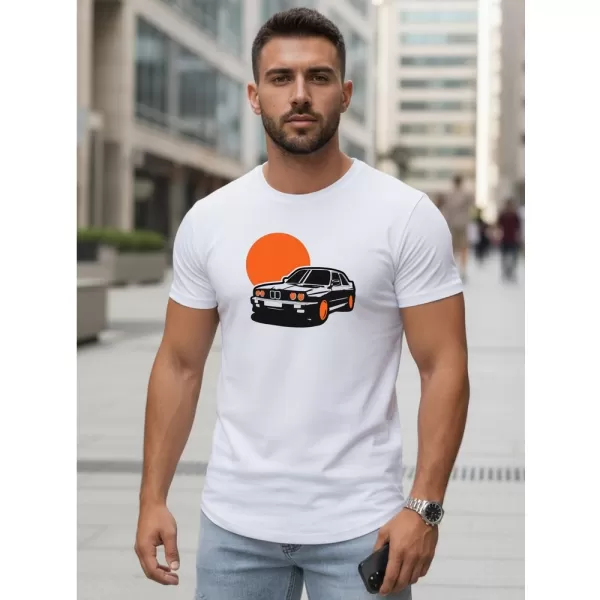  Tricou pentru bărbați DSTREET NX5091R-WH ALB 