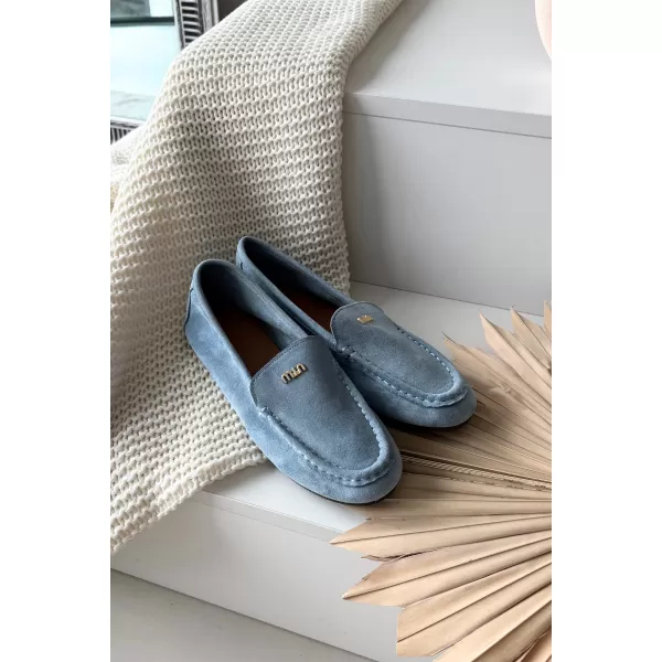  Mocasini de dama BOTO QQ-273 ALBASTRU 
