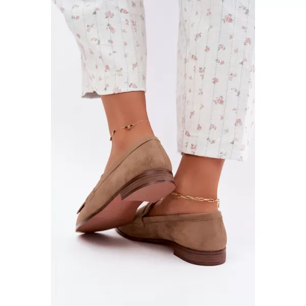  Mocasini de dama BOTO 3742 KAKI 