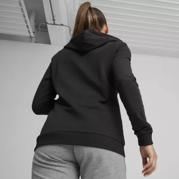  Hanorac de dama PUMA TEAMGOAL CASUALS HOODED JACKET WMN 658597-03 PUMA NEGRU/PUMA ALB 