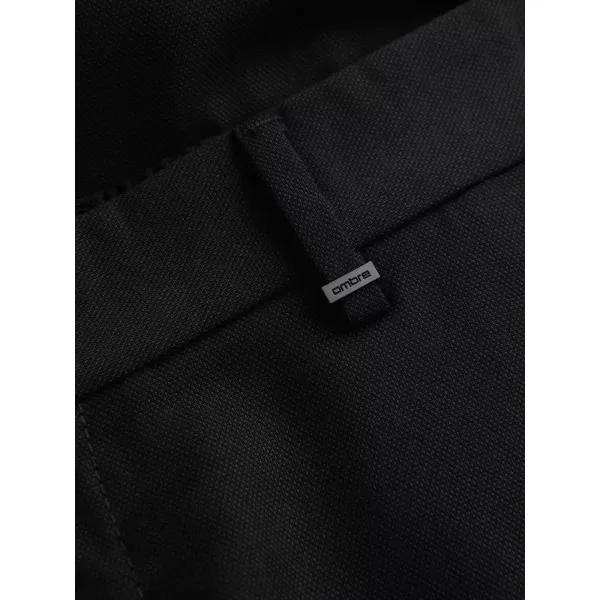  Pantaloni chino pentru bărbați OMBRE P1525 NEGRU 