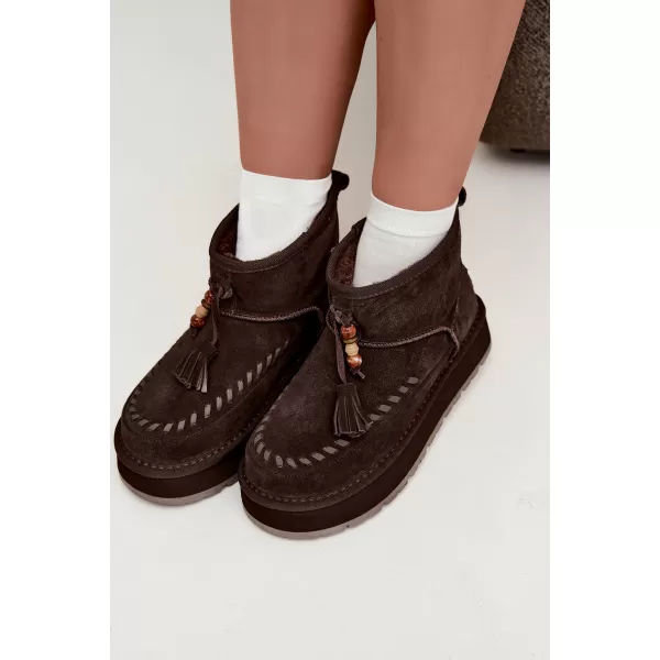  Pantofi de dama BIG STAR SHOES UU274678 MARO/BEJ 
