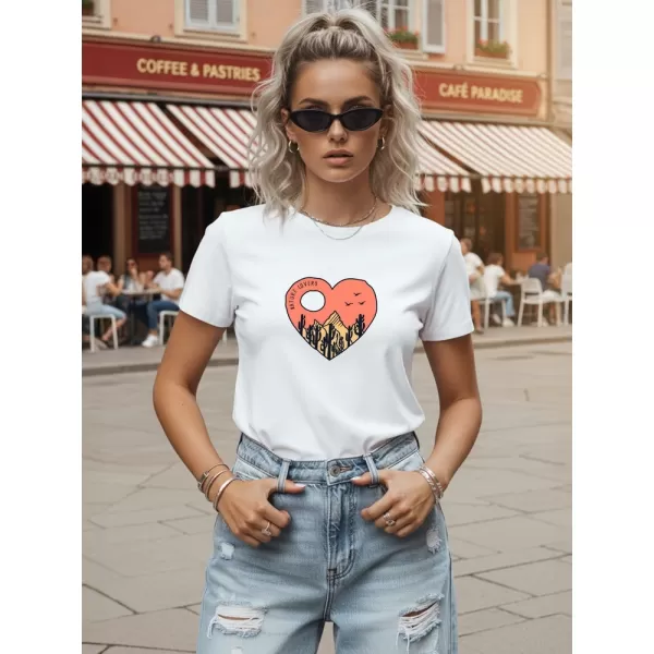  Tricou pentru femei DSTREET NX8054RY-WH ALB 