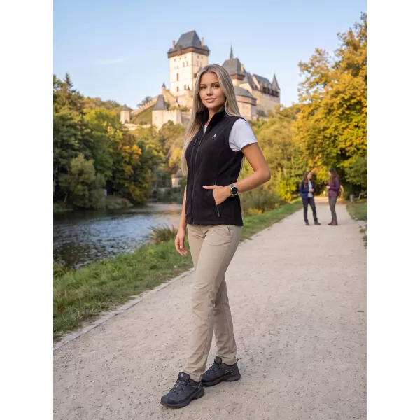  Vesta de dama fleece ALTISPORT ALW002525 NEGRU 