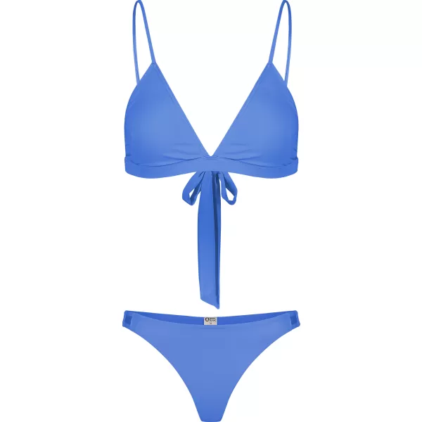 Top bikini dama NORDBLANC WATERFALL NBSSS8213 ALBASTRU 