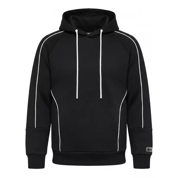  Hanorac pentru bărbați OMBRE B1721 NEGRU 