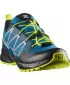 Pantofi pentru copii SALOMON OUTSCAPE WATERPROOF L49212500 MYKONOS ALBASTRU/NEGRU/ VAR ACID