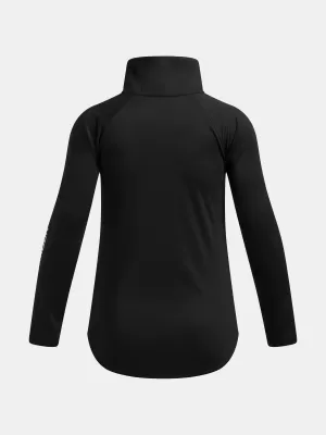 Hanorac pentru fete UNDER ARMOUR UA TECH WORDMARK HZ 6004979-001 NEGRU