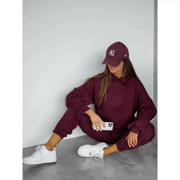  Set pentru femei DSTREET AY1211 BURGUNDIA 