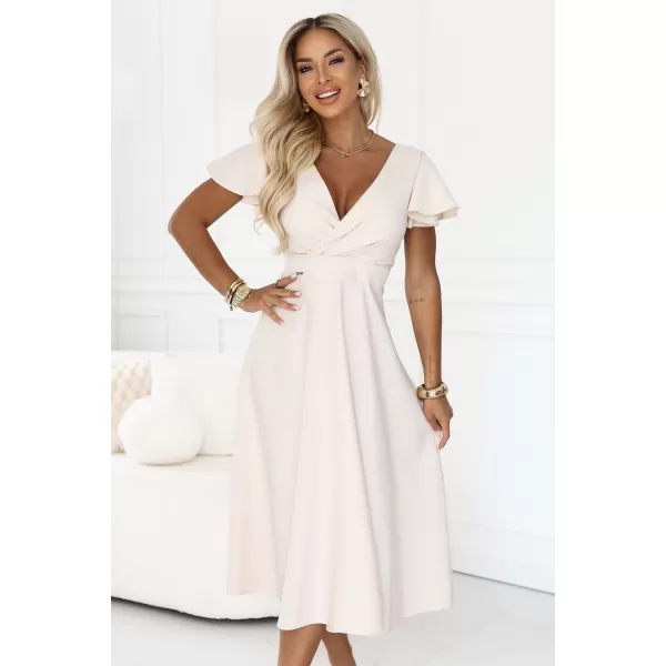  Rochie NUMOCO 675-3 BEJ 