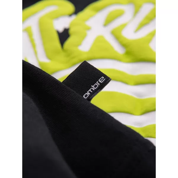  Tricou pentru bărbați OMBRE OM-TSPT-0288 NEGRU 