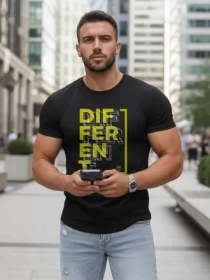 Tricou pentru bărbați DSTREET NX5008R NEGRU