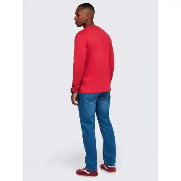  Tricou pentru bărbați OMBRE OM-LSBL-0142 ED 