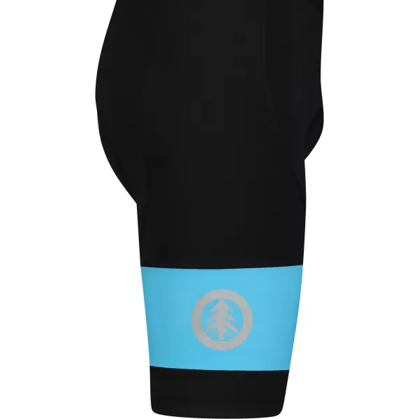  Pantaloni scurți de ciclism pentru bărbați NORDBLANC CHAIN NBSPM8081 ALBASTRU 