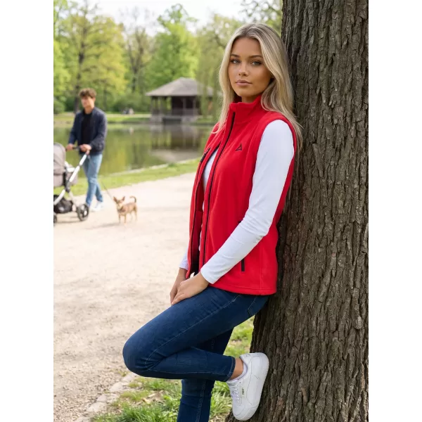  Vesta de dama fleece ALTISPORT ALW002525 ROŞU 