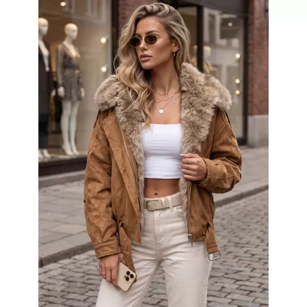  Geaca de dama DSTREET TY5702 CARAMEL 