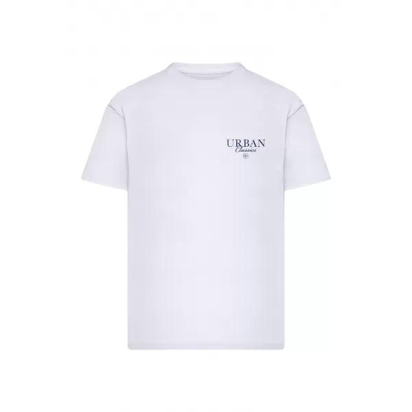  Tricou pentru bărbați URBAN CLASSICS TB8755 ALB 