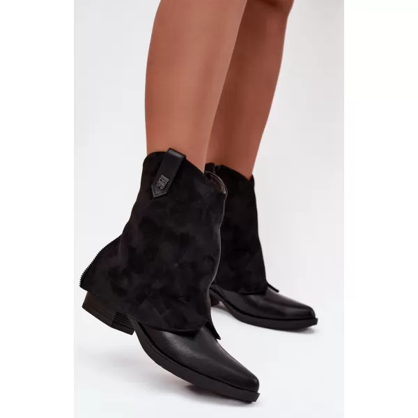  Pantofi de dama BOTO RMR2382-10 NEGRU 