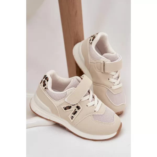  Adidași pentru copii BOTO 1678-1D/2D/3D BEJ 