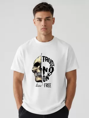 Tricou pentru bărbați DSTREET NX1016R-WH-O ALB