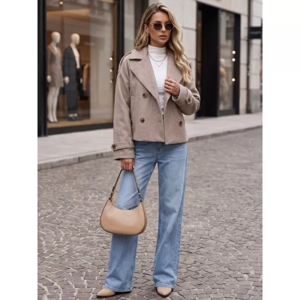  Palton de damă DSTREET TY6015 KAKI 