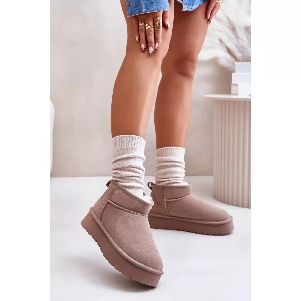  Pantofi de dama BOTO W5828 KAKI 