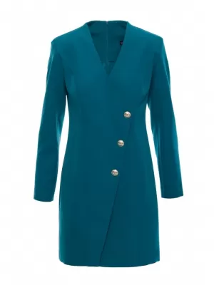 Rochie MOE M793 ALBASTRU OCEANIC