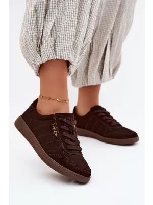 Adidași de damă VINCEZA 79635 CIOCOLATĂ
