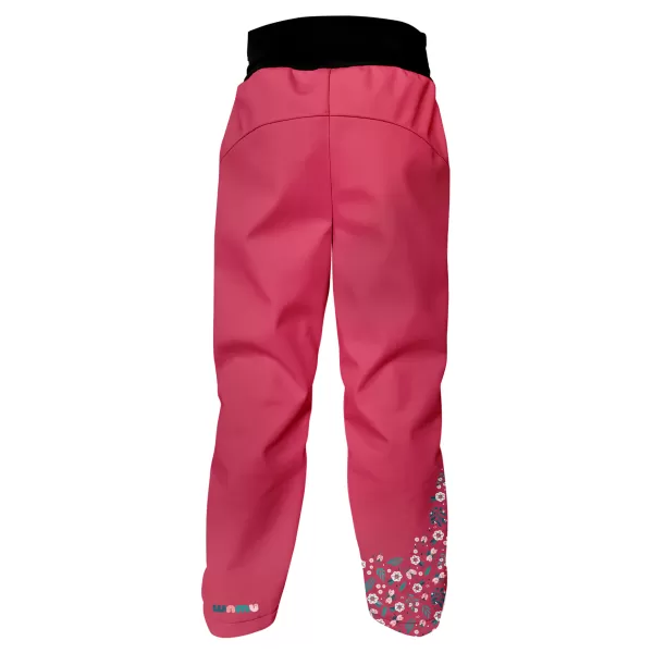  Pantaloni softshell pentru copii WAMU BERUŠKY ROŞU 