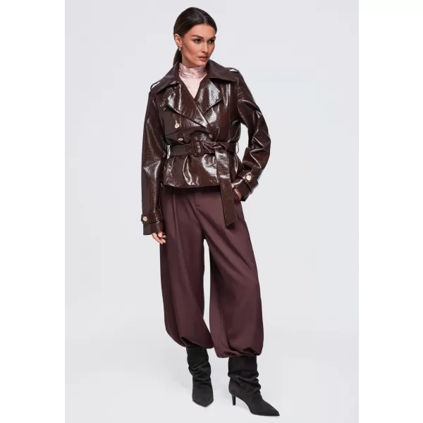  Geaca de dama OMBRE OW-JAFL-0144 MARO 