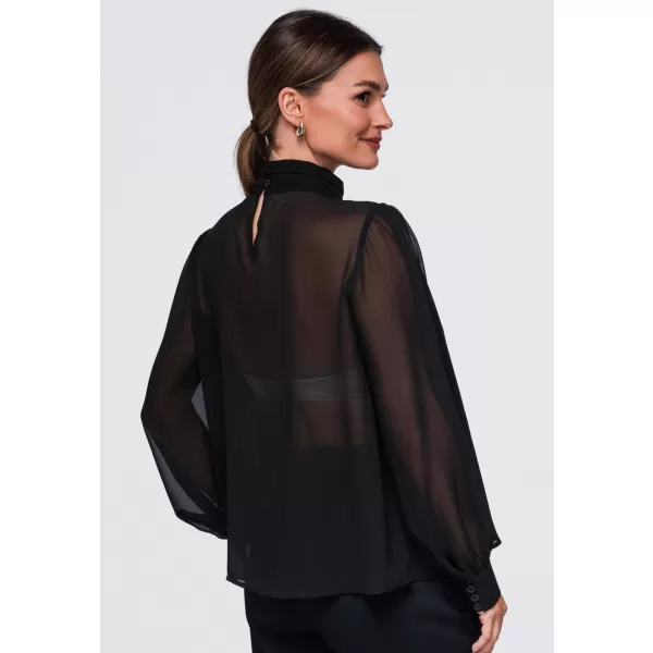  Bluza de dama OMBRE OW-TS-E0085 NEGRU 