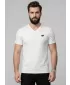Tricou pentru bărbați 4F WMM00TTSHM3339 ALB