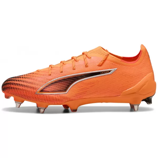  Cizme de fotbal PUMA ULTRA 6 ULTIMATE MXSG 108561-03 CĂLDURĂ FOC/NEGRU/ROȘU STRĂLUCITOR 