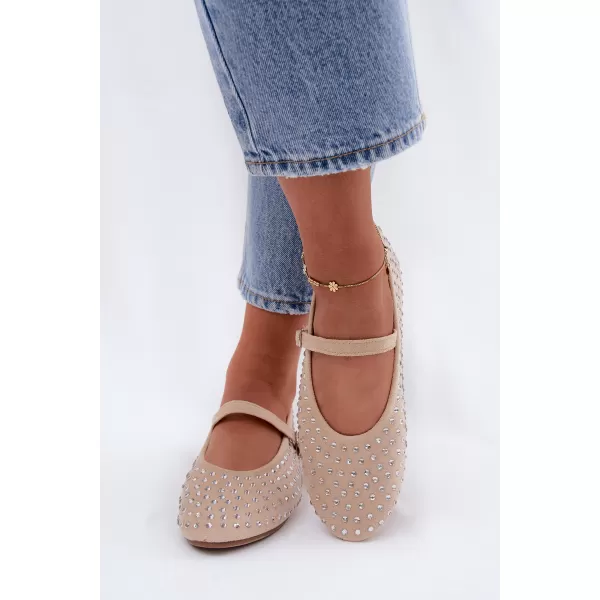  Balerini de dama BOTO 9748 BEJ 