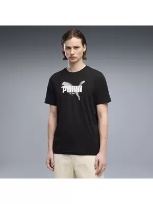 Tricou pentru bărbați PUMA GRAPHICS TEE 69435501 PUMA NEGRU