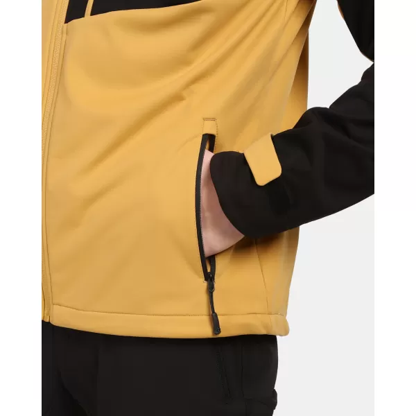  Jachetă softshell pentru bărbați KILPI ONTAVIO-M 1M0112KI DE AUR 