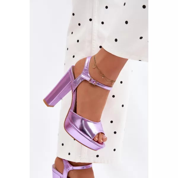  Sandale de dama BOTO H-46 VIOLET DESCHIS 