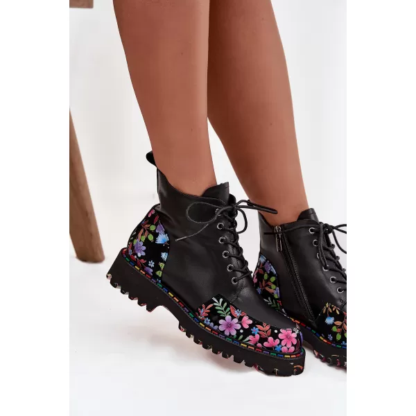  Botine de dama ARTIKER 57C0180 NEGRU 