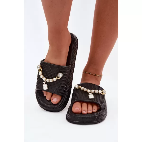  Papuci de damă BOTO 56160 NEGRU 