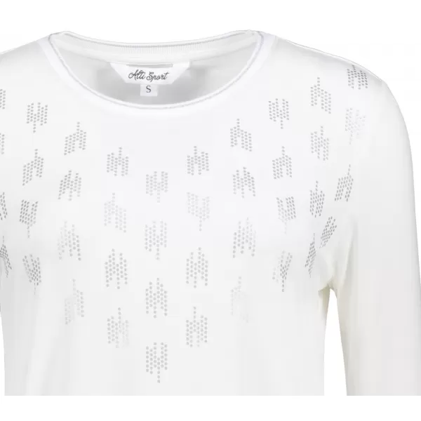  Tricou de damă ALTISPORT IDIARA ALB 