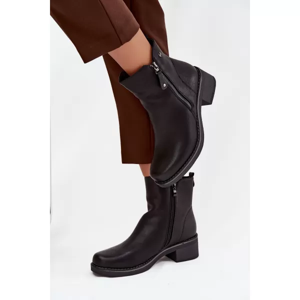  Botine de dama EVENTO 24BT02-7992 NEGRU 