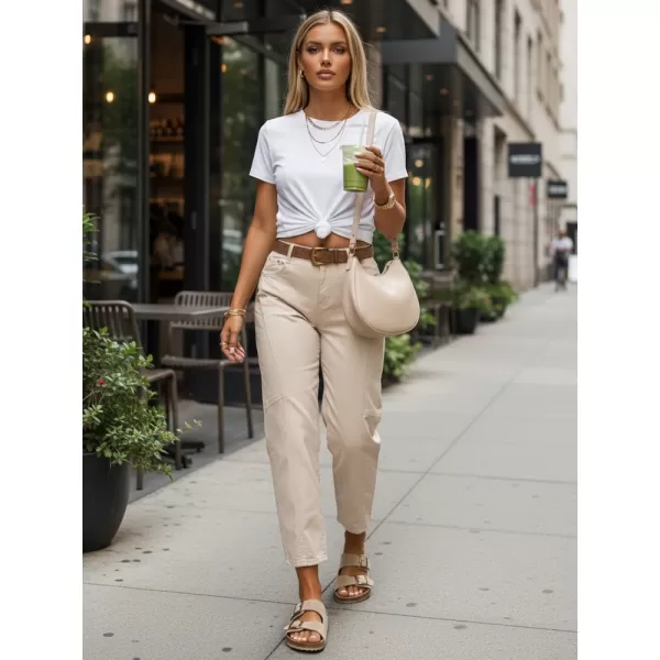  Pantaloni de dama DSTREET UY3055 BEJ 