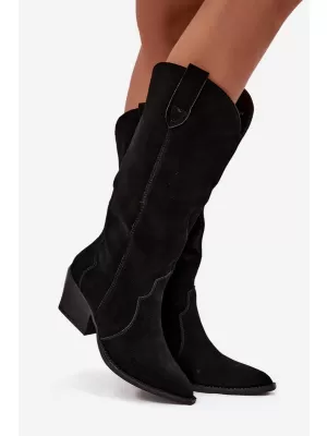 Cizme de dama BOTO 6396 NEGRU