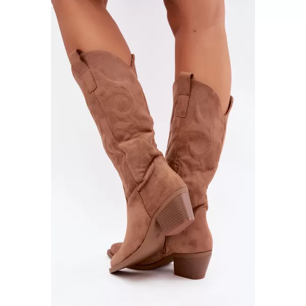 Cizme de dama BOTO 7689A MARO 