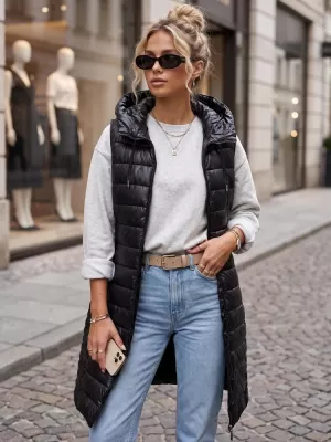 Vesta de dama DSTREET TY5260 NEGRU