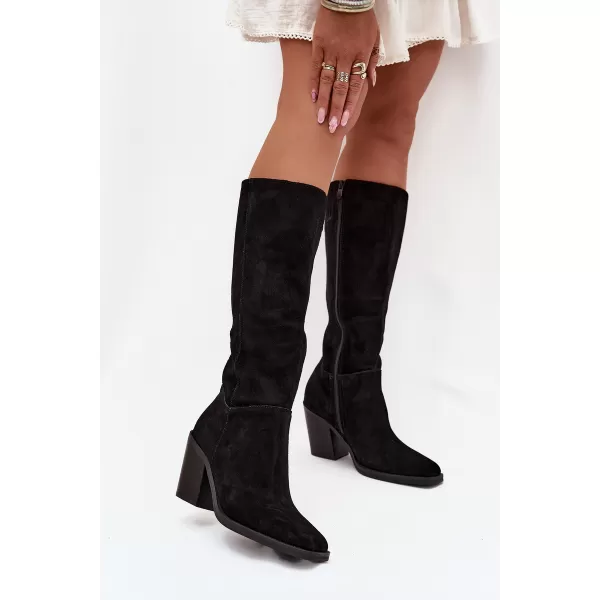  Cizme de dama BOTO 2704 NEGRU 