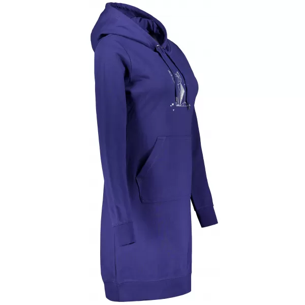  Hanorac prelungit dama ALTISPORT ALW091419 ALBASTRU MIEZUL NOPȚII 