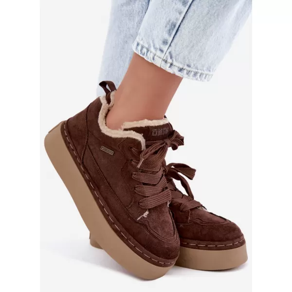  Pantofi de dama BIG STAR SHOES UU274188 UMBRE MARO/BEJ 